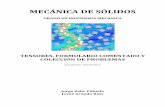 MECÁNICA DE SÓLIDOS - cartagena99.com · En Mecánica de Sólidos, además de los mencionados tensores de tensiones y deformaciones (que son tensores 2º orden), son relevantes