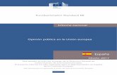 Eurobarómetro Standard 88 Informe nacional Opinión pública ... · Opinión pública en la Unión europea Informe nacional España Otoño 2017 . Eurobarómetro Standard 88 Informe