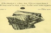 Boletín de la Sociedad Española de Mineralogía · 27 LOS HABITOS FRECUENTES EN LAS CASITERITAS ... Durante los pasados días 7, ... entrega de la insignia de oro de Sociedad así