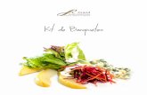 Kit de Banquetesebanquetkit.com.mx/122016/Banquet-Kit-Menu-(European-Plan).pdf · Platón de fruta de temporada Selección de sandwiches pre-armados Baguette de roast beef, queso