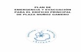 Plan evacuación y emergencia Plaza Muñoz … charlas diarias sobre Prevención laboral…………………… 31 3 PROGRAMA DE EMERGENCIA Y EVACUACIÓN PEE-CI-O1 FECHA 01-07-2011