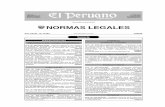 Cuadernillo de Normas Legales - gacetajuridica.com.pe · Aprueban tablas de evaluación físico - sensorial de pescado y pota a ser utilizadas en las labores de vigilancia y control
