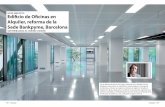 Edificio de Oficinas en Foto: Jordi Miralles Alquiler ... · Con el objetivo de adecuar las plantas existentes de la Antigua Sede de ... las nuevas instalaciones ... Detectores de