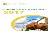 INFORME DE GESTIÓN 2017 - bioenergy.com.co de... · siembra y cosecha 100% mecanizada, con agricultura de precisión. Los desafíos del entorno se solventaron mediante el compromiso
