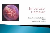Dra. Norma Paladino ARO Residente II año · Tasa de mortalidad 2.8% vs 1.6% en ... • Daño neurológico del feto mayor por períodos ... semanas post tratamiento.