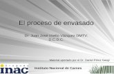 Dr. Juan José é Imelio Vázquez DMTV. zquez DMTV. … · Diagrama de flujo del envase. TRANSPORTE DEL MATERIAL DE EMPAQUE. DEPOSITO DE . EMBALAJE PRIMARIO. DEPOSITO DE . EMBALAJE
