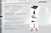 Opciones e información técnica - es.harringtonhoists.com SP KA... · • NEMA 4X, listado UL/cUL (CSA) Botonera y cable de suministro de energía con ... protección proveídos