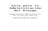 Guía para la Administración del Riesgoapolo.uniatlantico.edu.co:8006/SIG/GUIA-ADMINISTRACION-DEL-RIES… · el ICONTEC a través de la norma NTC ISO 31000 actualizó la norma ...