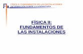 FÍSICA II: FUNDAMENTOS DE LAS INSTALACIONESfaeuat0.us.es/mjespin/docencia/fiiinstalaciones/organizacion/organ...fÍsica ii: fundamentos de las instalaciones informaciÓn sobre la
