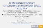Presentación de PowerPoint - ilo.org · Ministerio de Trabajo y Previsión Social de Chile –OIT –OISS ... Sistema financiero estable y consolidado ... de 40 % a 25 o 17 % ...