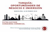 TURQUÍA: OPORTUNIDADES DE NEGOCIO E … · mayor sector industrial en Turquía. Desarrollo vertiginoso. ... SECTOR DE CONSTRUCCIÓN E INFRAESTRUCTURAS SECTORES RELEVANTES EN TURQUÍA