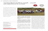EXPERIENCIA SANTA BERNARDINA Santa … · Sociedad Rural de Durazno (SRD), conscientes de la necesidad de reali- ... énfasis en la producción y conserva-ción de forrajes, parcelas