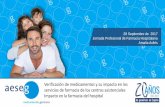 Verificación de medicamentos y su impacto en los … · Agencia Española de Medicamentos y Productos Sanitarios, que refleje tanto la política del sistema de calidad y las actividades
