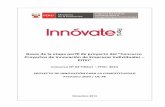 Bases de la etapa perfil de proyecto del “Concurso Proyectos de ... · Bases del Concurso “Concurso Proyectos de Innovación de Empresas Individuales ... 50 % 13% 37% (presentación