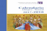 Calendarioñoradelcarmen.org/descarga.php?file=2017... · Comisión Episcopal de Liturgia CONFERENCIA EPISCOPAL ESPAÑOLA Calendario Litúrgico - Pastoral 2017-2018 Portada CLP 2017-2018