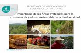 Importancia de las Áreas Protegidas para la conservación y el uso sustentable de … · 2016-11-24 · conservación y el uso sustentable de la biodiversidad La conservación de