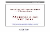 Normas de Información Financiera - cinif.org.mx€¦ · Boletín C-3, Cuentas por cobrar 16 ... forma a las NIF para hacer precisiones a las mismas, ... corrección de errores mediante