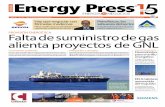 P. 14 P. 6 Falta de suministro de gas alienta proyectos de …energypress.com.bo/wp-content/uploads/2015/05/Formato-Edición-747… · incrementan el flujo ... juno rt epresenó el