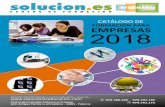 CATÁLOGO DE FORMACIÓN PARA EMPRESAS …solucioneseducacion.com/archivos/catalogocursos.pdf · 2018-01-05 · Contabilidad, facturación, nóminas, gestión de proyectos, LOPD ...