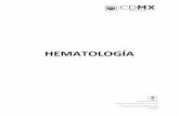 HEMATOLOGÍA - Iniciodata.salud.cdmx.gob.mx/portal/images/infosalud/archivos/cuadro... · de la heparina, se puede reducir en los pacientes con embolismo pulmonar y se puede prolongar