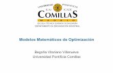 Modelos Matemáticos de Optimización - Miscelaneas … · Modelos Matemáticos de Optimización - 1 ESCUELA TÉCNICA SUPERIOR DE INGENIERÍA DEPARTAMENTO DE ORGANIZACIÓN INDUSTRIAL