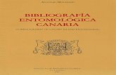 Bibliografía entomológica canaria - Canarian … · EL INSTITUTO DE ESTUDIOS CANARIOS expresa su gra titud por la aportación económica recibida de las siguientes en tidades: