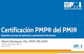 Certificación PMP® del PMI®acis.org.co/archivos/Conferencias/2016/CertificaciónPMP®.pdf · EXAMEN DE CERTIFICACIÓN Cantidad de Preguntas ... 2014 - Skills Employers Need from