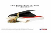 Guía de Descripción de Cursos para Preparatoria 2017 …crowleyisd.com/cms/lib5/TX01917780/Centricity/Domain/737/Spanish... · Una de las funciones más importantes de una escuela