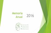 Memoria Anual 2016 - AFA - Asociaciones y Fundaciones Andaluzas, nuestra razón de … · 2017-07-11 · Memoria Anual 2016 1. Índice ... Don Antonio Romero Moreno Fundación José