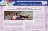 El Colegio de Enfermería de Alicante dio la bienvenida a la primera promoción de … · El acto contó con la asistencia de la presidenta del Colegio de Enfermería de Alicante,