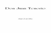 Don Juan Tenorio Juan Tenorio 6 (Cerrando la carta.) Firmo y plego. ¿Ciutti? CIUTTI: ¿Señor? D. JUAN: Este pliego irá dentro del orario en que reza doña Inés a sus manos a parar.