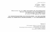 LA INVESTIGACIÓN EN PSICOLOGÍA, SU …newpsi.bvs-psi.org.br/mapa/Argentina/2007/tomo1.pdf · El contenido, opiniones y el estilo de los trabajos publicados, previamente aprobados