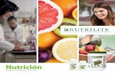 Nutrición - amway.com.ve · l Instituto de Salud NUTRILITE™ está enfocado en la investigación y 100% comprometido con el bienestar, la educación y el desarrollo de soluciones