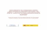GUIAS DE SEIP y PNS DE TRATAMIENTO … · Documento de consenso sobre tratamiento antirretroviral en niños y adolescentes con infección por el VIH 2 Comité de Redacción