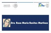 Dra. Rosa María Benítez Martínez - tamaulipas.gob.mx · 50 a 95 % en cuidados paliativos 90% de los pacientes con opioides fuertes 65% de pacientes que no reciben opioides Paho: