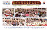 XIX ASAMBLEA DIOCESANA DE PASTORAL - …dsanjuan.org/boletin/400s/Boletin_395.pdf · animar a nuestras comunidades parroquiales, ... programa: asemejarnos a Jesús de Nazareth, ...