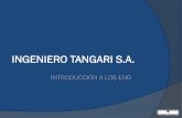 INGENIERO TANGARI S.A. - campusvirtual.edu.uycampusvirtual.edu.uy/archivos/mecanica-general/Curso de END y... · humanos y materiales La confiabilidad de la operación y el servicio
