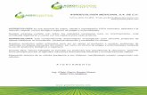 AGROECOLOGÍA MEXICANA, S.A. DE C.V. DE PRODUCTOS 2014.pdf · hay deficiencias de Zinc o en viveros para producción de planta de frutales. Crucíferas: Brócoli, lechugas, coles,