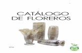 CATÁLOGO DE FLOREROS - cristaluc.comcristaluc.com/.../06/CATALOGO-DE-FLOREROS-2016.pdf · Mayoreo. $314. FLCN-113 Ø11 Altura 25cm. Cónico natural telaraña natural con lustre.