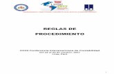 REGLAS DE PROCEDIMIENTO - Conselho Federal de Contabilidadecfc.org.br/wp-content/uploads/2016/03/Reglas-de-Procedimientos... · CAPÍTULO V DESARROLLO DE LA CONFERENCIA 18 CAPÍTULO