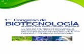 1er. Congreso de BIOTECNOLOGÍA - innovacion.gob.sv · Síntesis de nanopartículas de plata y de óxido de Zinc estabilizados con quitosano como agentes antimicrobianos 4:30 –