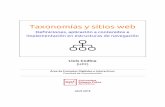 Taxonomías y sitios web - repositori.upf.edu · de taxonomías a las diferentes estructuras de navegación de un sitio web intensivo en contenidos, con especial aplicación a cibermedios