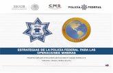 ESTRATEGIAS DE LA POLICÍA FEDERAL PARA LAS OPERACIONES MINERAS · estrategias de la policÍa federal para las operaciones mineras prospectors and developers association of canada
