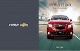 CHEVROLET ONIX · El nuevo Chevrolet Onix cuenta con su exclusivo sistema multimedia ... Chevrolet My Link pantalla táctil, ... DE PONER TU HUELLA DE ACUERDO A TU ESTILO