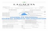 LA GACETA - poderjudicial.gob.ni · la gaceta - diario oficial 2442 30-03-12 62 asamblea nacional decreto a. n. no. 6769 la asamblea nacional de la repÚblica de nicaragua en uso