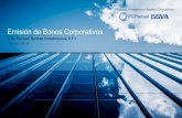 Emisión de Bonos Corporativos - bbva.cl · Renta Inmobiliaria como Activo Alternativo Características de Inversión en Renta Inmobiliaria Rentas II F.I. Resultado Bruto Bonos del