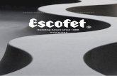 ESCOFET es Industria, es Producto, pero también … · el paisajismo, es premiada con El Delta de Oro del Adi-FAD por Lungomare, de Enric Miralles y Benedetta Tagliabue. 2011 …