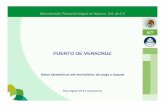 Administración Portuaria Integr al de Veracruz, S.A. de … · RESUMEN DE BUQUES, CARGA Y PRODUCTIVIDAD, COMPARATIVOS 2011-2012 ... ̇ En el manejo de Fluidos se registró un promedio