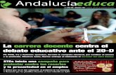 La carrera docentecentra el debate educativo ante el 20-D · 2015-12-16 · 28-29 Bulimia: impacto social ... redaccion@andaluciaeduca.com ... los centros de plan-tillas más estables;