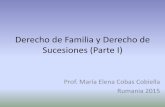 Derecho de Familia y Derecho de Sucesiones - … · EL DERECHO DE FAMILIA Y LAS SUCESIONES HEREDITARIAS. • La familia y el Derecho de Familia en España. • Novedades legislativas